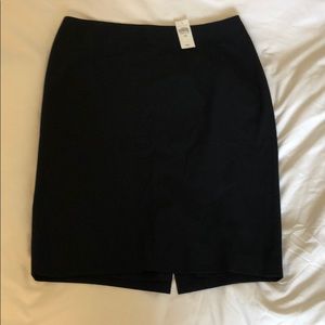 Ann Taylor navy skirt NWT sz 10